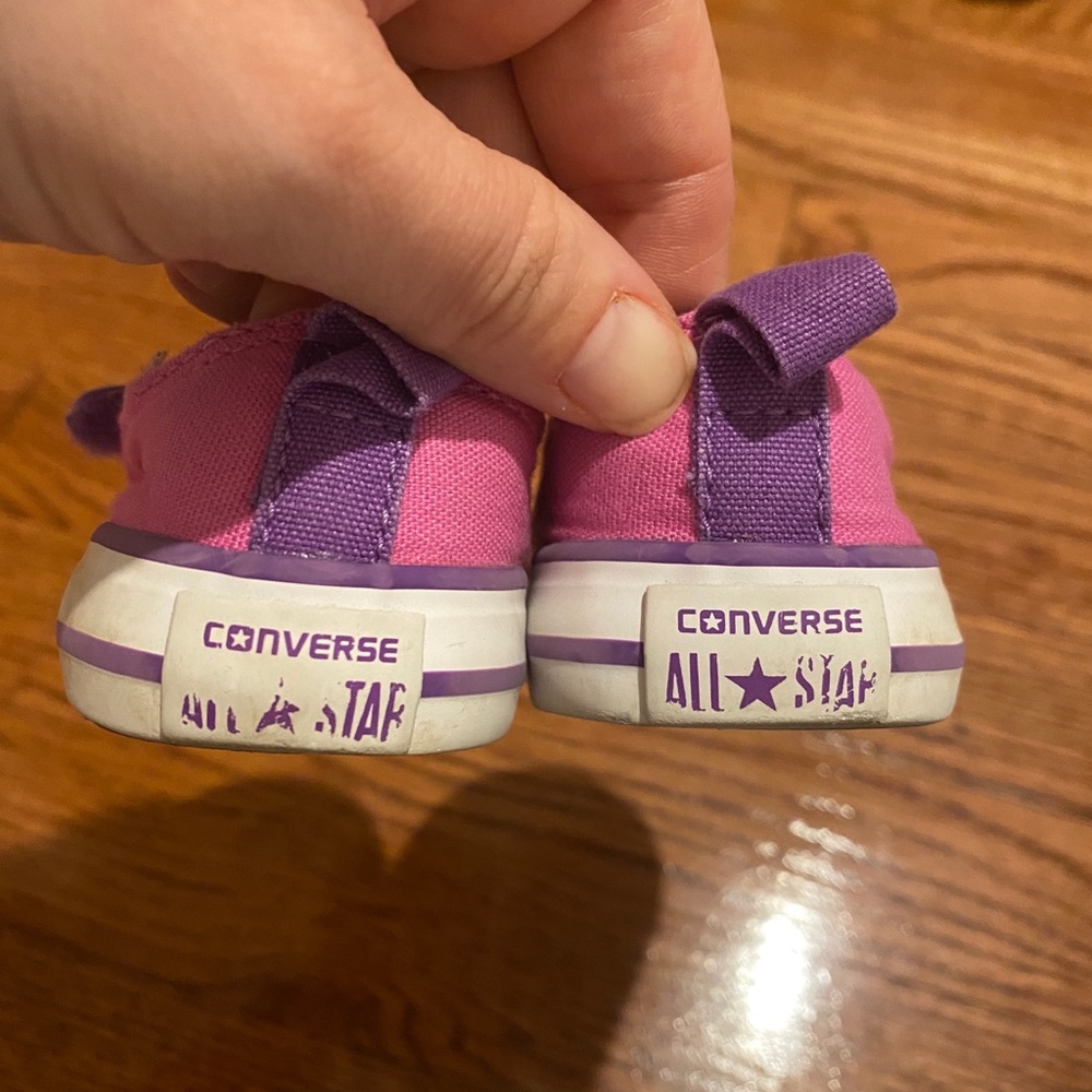 Baby girl converse sneakers
